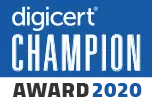 DigiCert Champion Award 2020