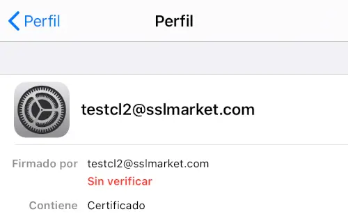 Sin verificar en el perfil no significa nada malo